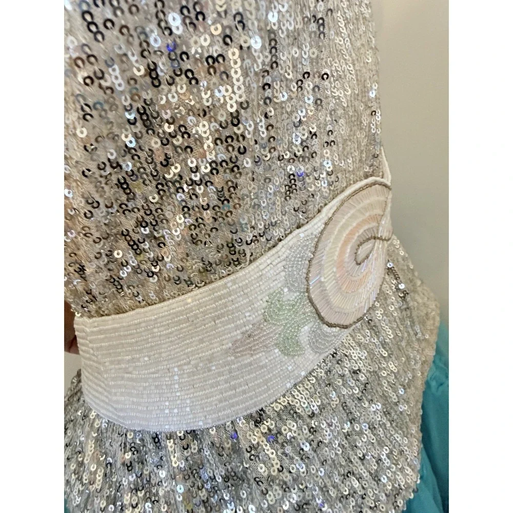 1980s Vintage Handmade Milor Beaded White 3